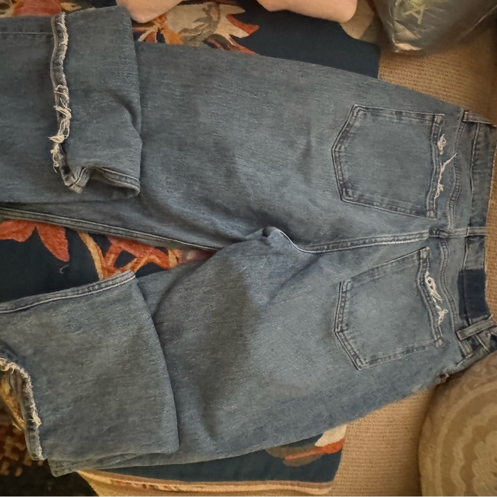 Abercrombie & Fitch Light Blue High Rise Jeans